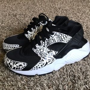 Nike Huarache run print sneakers